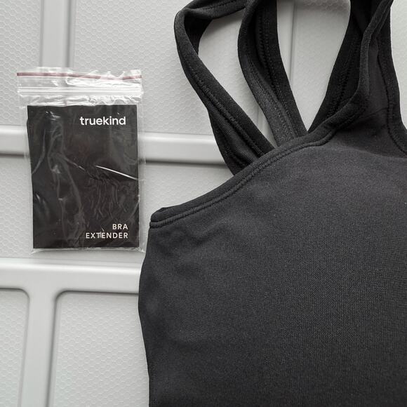 Shapermint Truekind Daily Comfort Wireless Shaper Bra Black XL - Picture 8 of 11